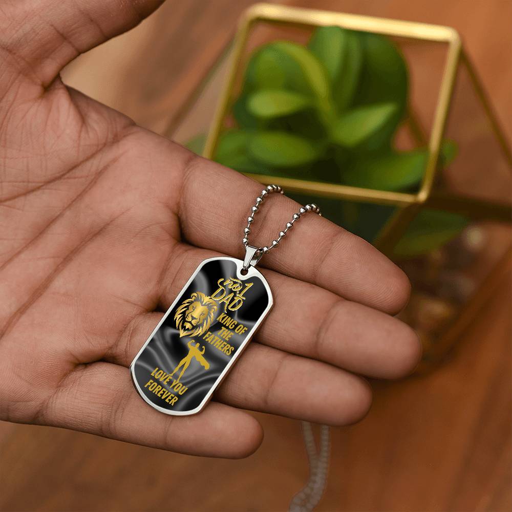 For my Dad, I will always love you, Dog Tag