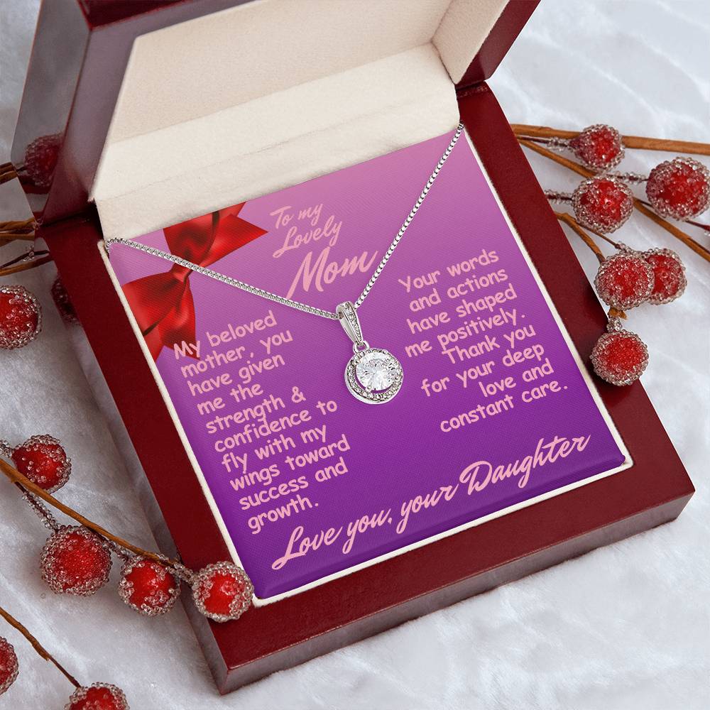 For my mom, love you endlessly, Eternal Hope Necklace