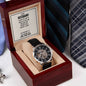 Men's Openwork Watch For Husband + MC