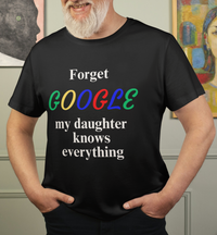Load image into Gallery viewer, For my Dad, I always love you, Heavyweight Unisex Crewneck T-shirt
