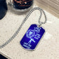 For my Dad, I love forever, Dog Tag