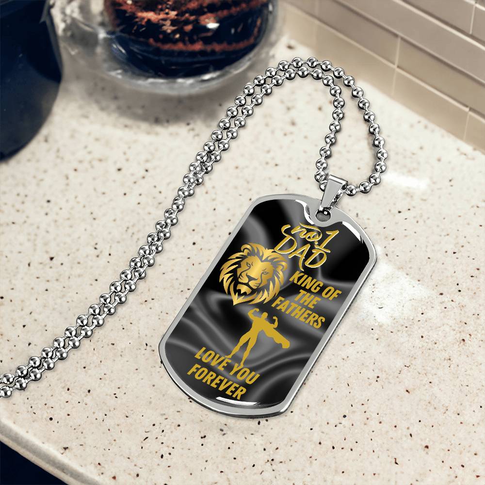 For my Dad, I will always love you, Dog Tag