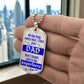 For Dad, I love you forever, Dog Tog
