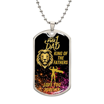 For my Dad, always love you, Dog Tag