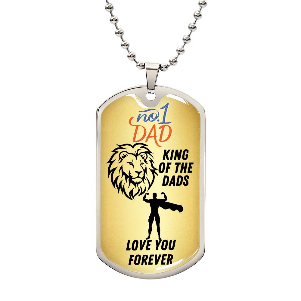 For my Dad, love you endlessly, Dog Tag