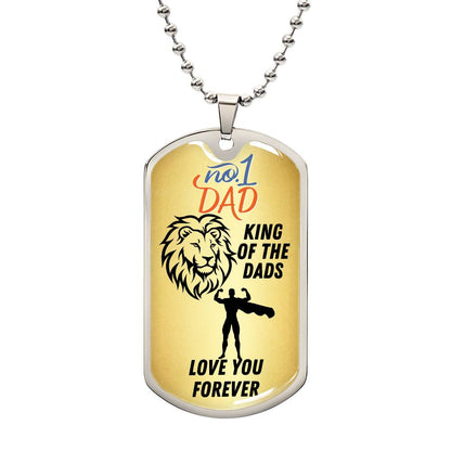 For my Dad, love you endlessly, Dog Tag