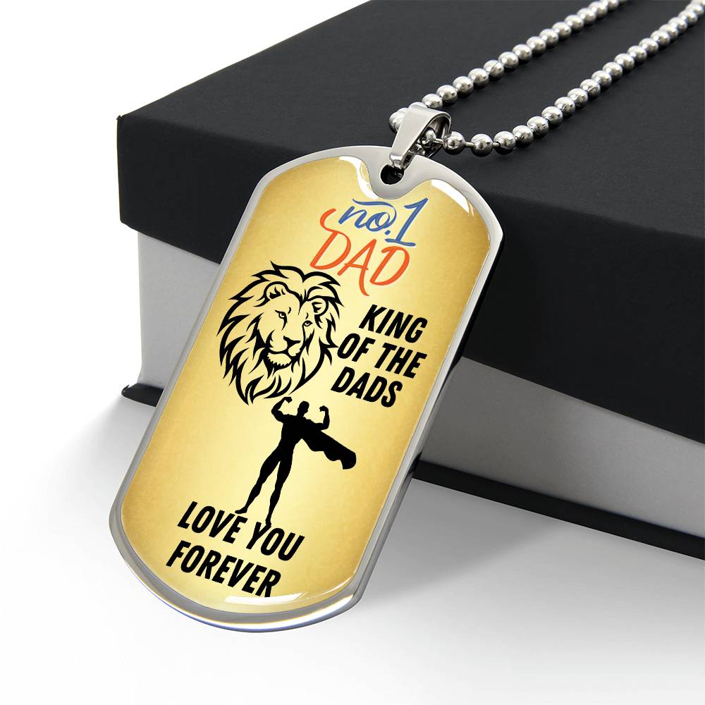 For my Dad, love you endlessly, Dog Tag