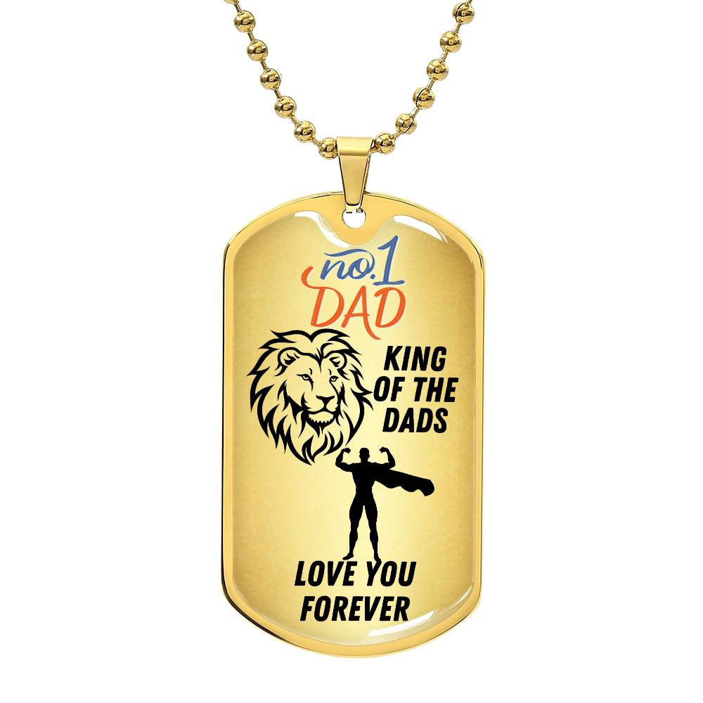 For my Dad, love you endlessly, Dog Tag