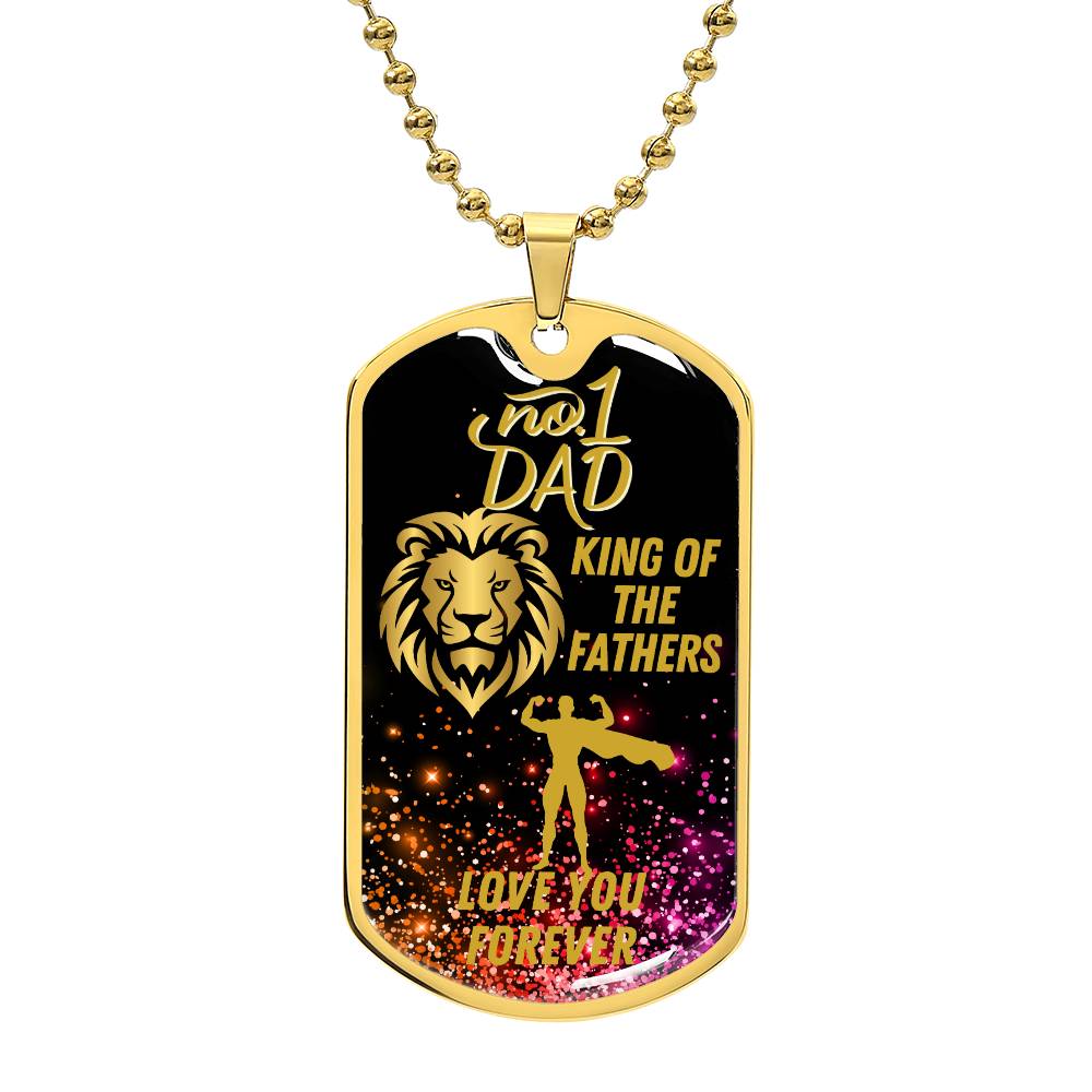 For my Dad, always love you, Dog Tag