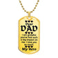 For my Dad, I love you endlessly, Dog Tag