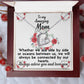For my mom, I love you forever, Forever Love Necklace with On Demand Message Card
