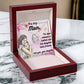 For my mom, I love you, Forever Love Necklace with On Demand Message Card
