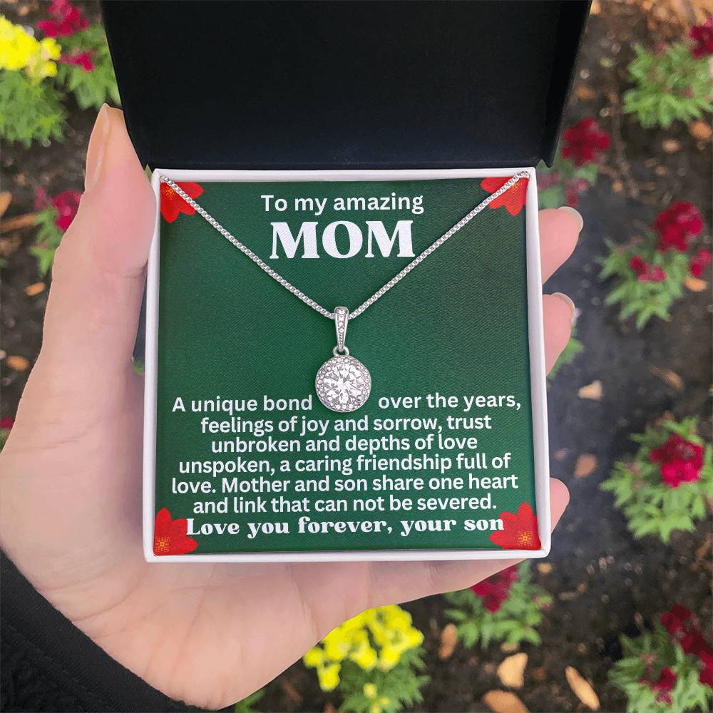 For my mom, always love you, Eternal Hope Necklace