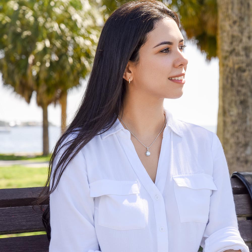 For my daughter, always love you, Eternal Hope Necklace