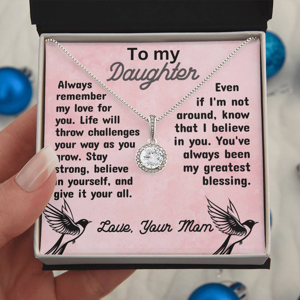 For my daughter, love you always, Eternal Hope Necklace