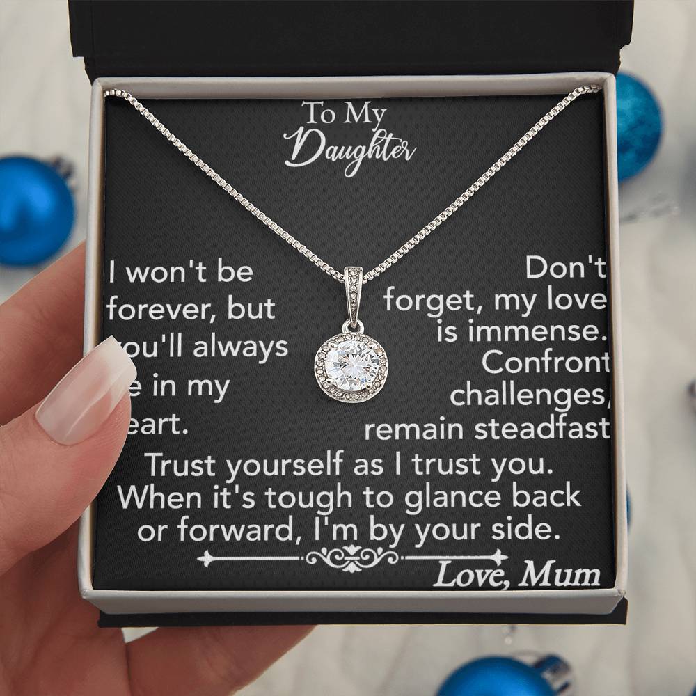 For my daughter, love you forever, Eternal Hope Necklace