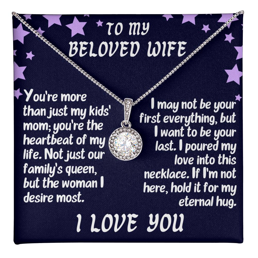 For my wife, I love endlessly, Eternal Hope Necklace,