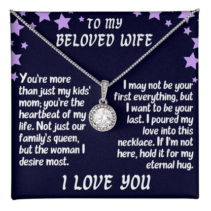 For my wife, I love endlessly, Eternal Hope Necklace,
