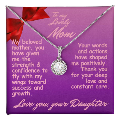 For my mom, love you endlessly, Eternal Hope Necklace