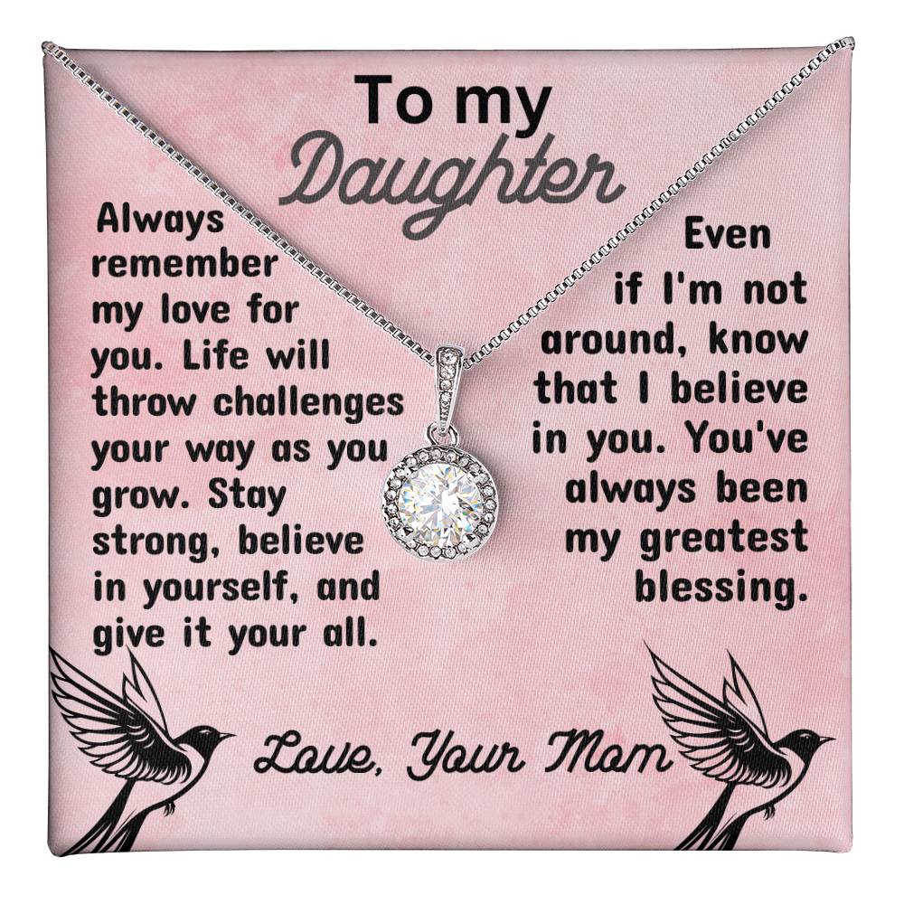 For my daughter, love you always, Eternal Hope Necklace