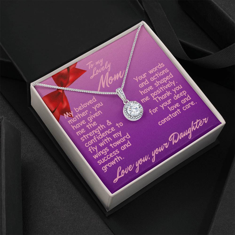 For my mom, love you endlessly, Eternal Hope Necklace