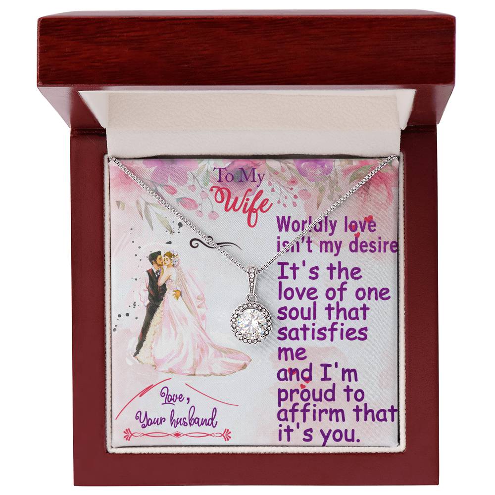 For my wife, love forever, Eternal Hope Necklace