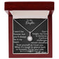 For my daughter, love you forever, Eternal Hope Necklace