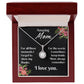 For my mom, always love you, Eternal Hope Necklace