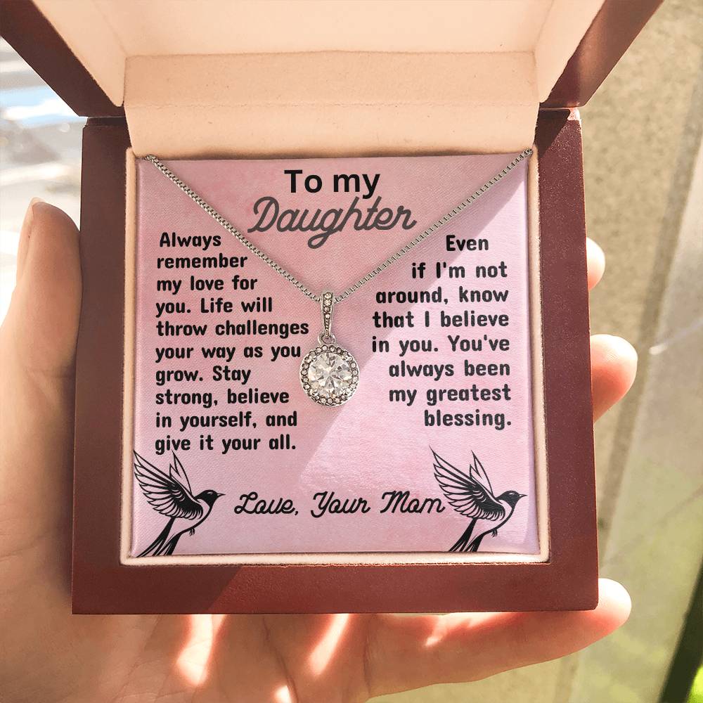 For my daughter, love you always, Eternal Hope Necklace
