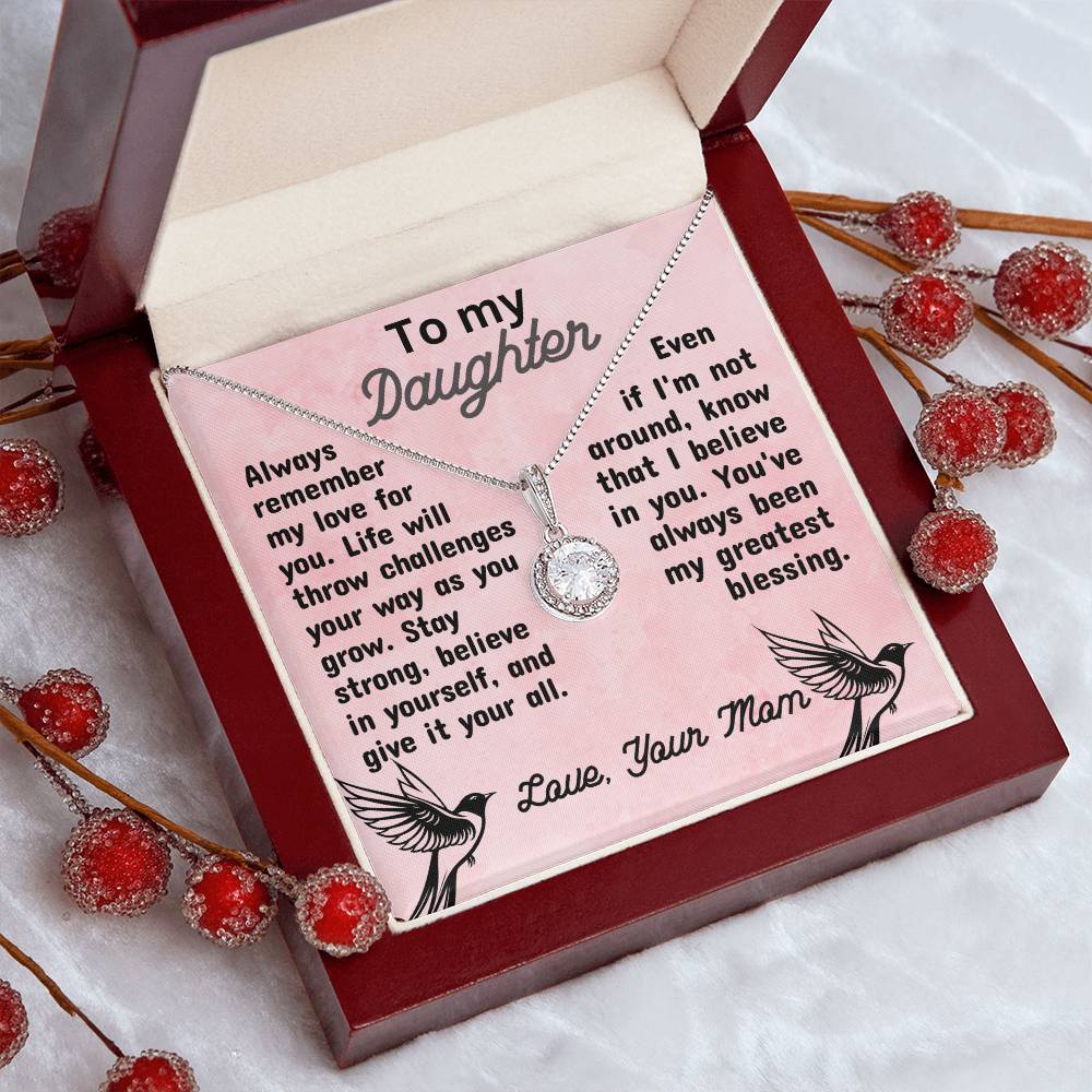 For my daughter, love you always, Eternal Hope Necklace