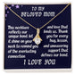 To my mom, I love you, Alluring Beauty Necklace (Yellow & White Gold Variants)