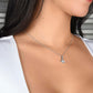 For my wife, love you forever, Alluring Beauty Necklace (Yellow & White Gold Variants)