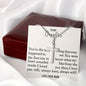 For my daughter, love always, Stainless Cross Necklace
