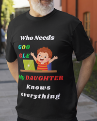 Load image into Gallery viewer, For dad, my dad my hero, heavyweight cotton t-shirt
